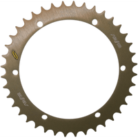 SUNSTAR SPROCKETS Rear Sprocket 40-Tooth Yamaha Works/Gold