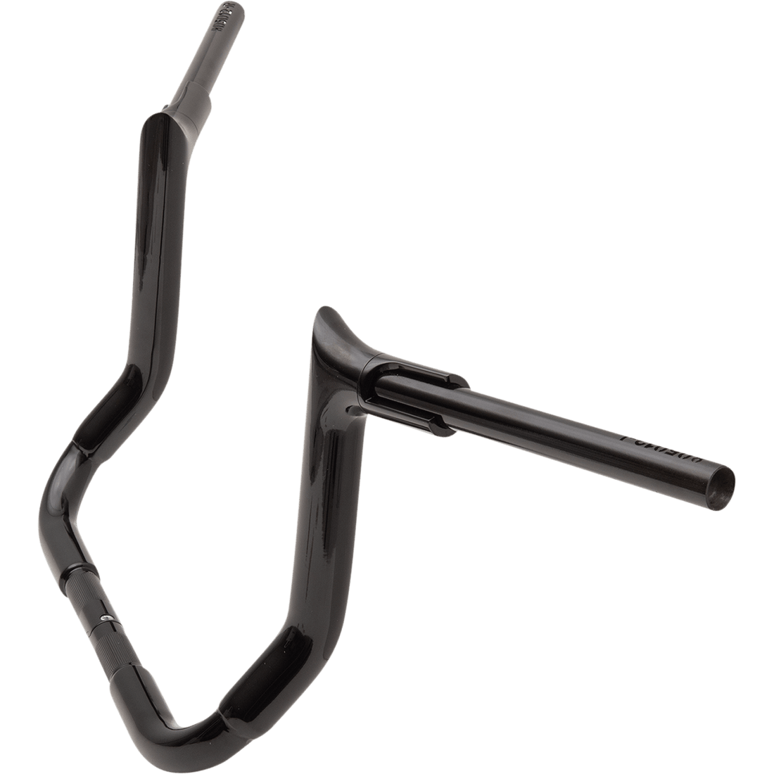 FAT BAGGERS INC. Handlebar Pointed Top 12" Black 805012B