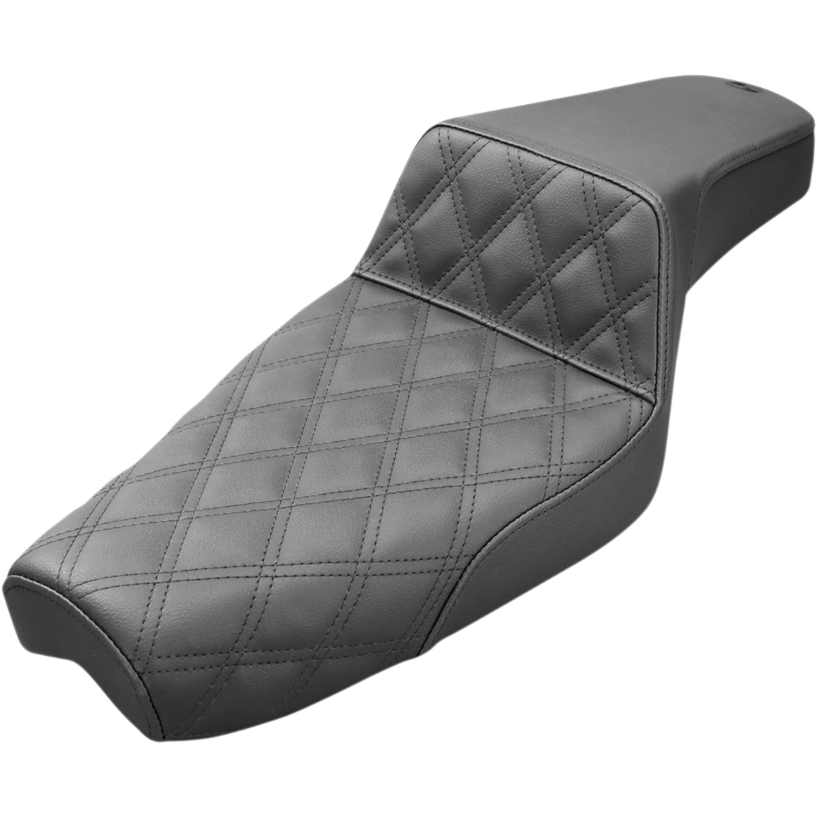 SADDLEMEN Step-Up Seat Front Lattice Stitch Black XL 80703172