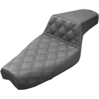 SADDLEMEN Step-Up Seat Front Lattice Stitch Black XL 80703172