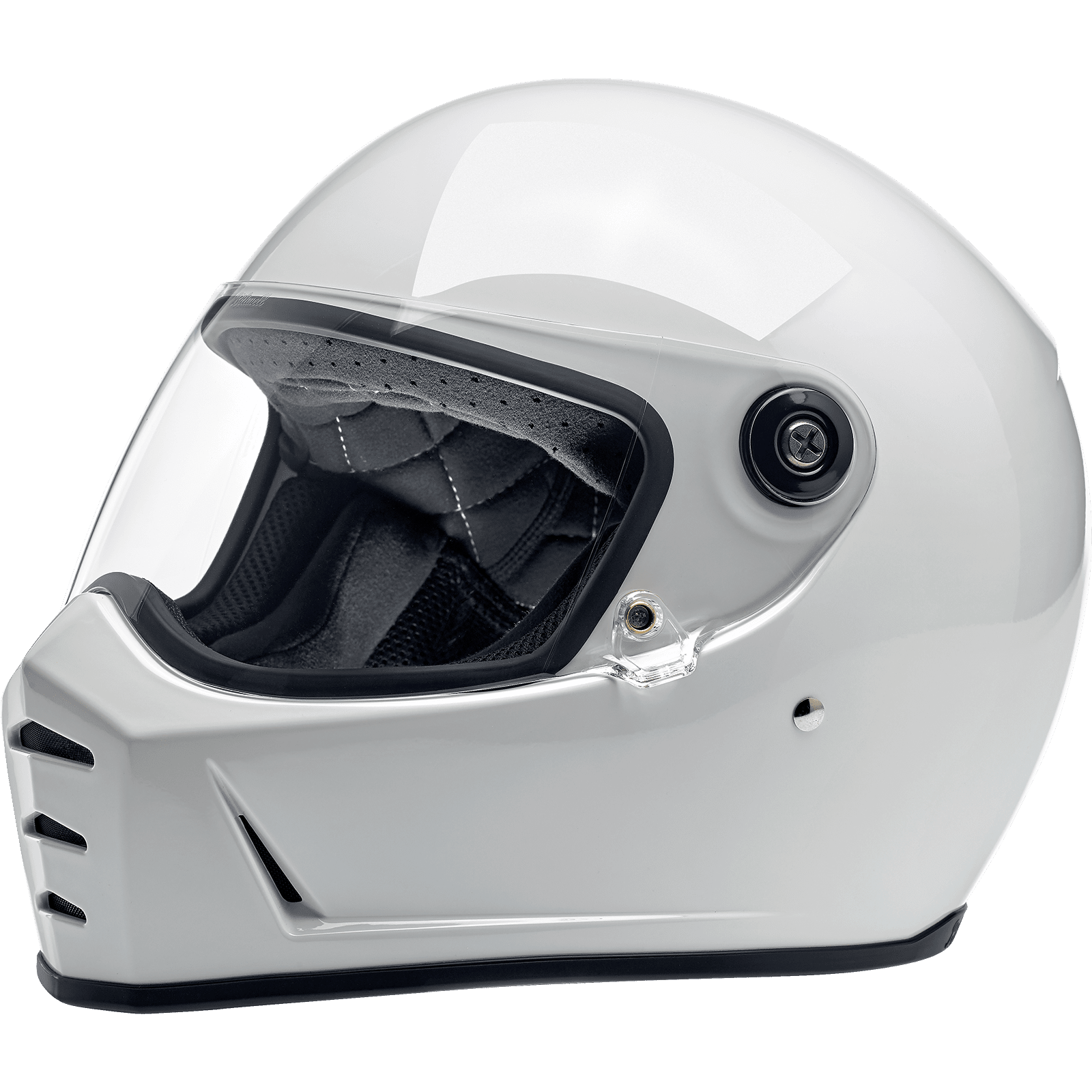 BILTWELL Lane Splitter Helmet Gloss White Large 1004104104