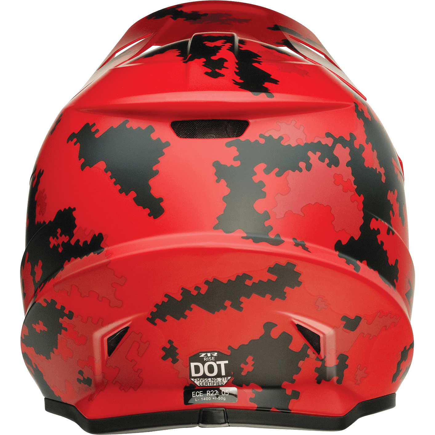 Z1R Rise Helmet Digi Camo Red 3XL