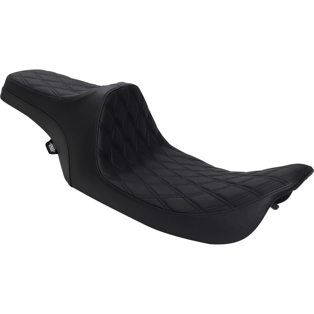 DRAG SPECIALTIES Predator III Seat Double Diamond Black Stitched FLHR/FLHX '99-'07