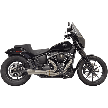 BASSANI XHAUST 2:1 Short Exhaust Stainless Steel 1S73SS