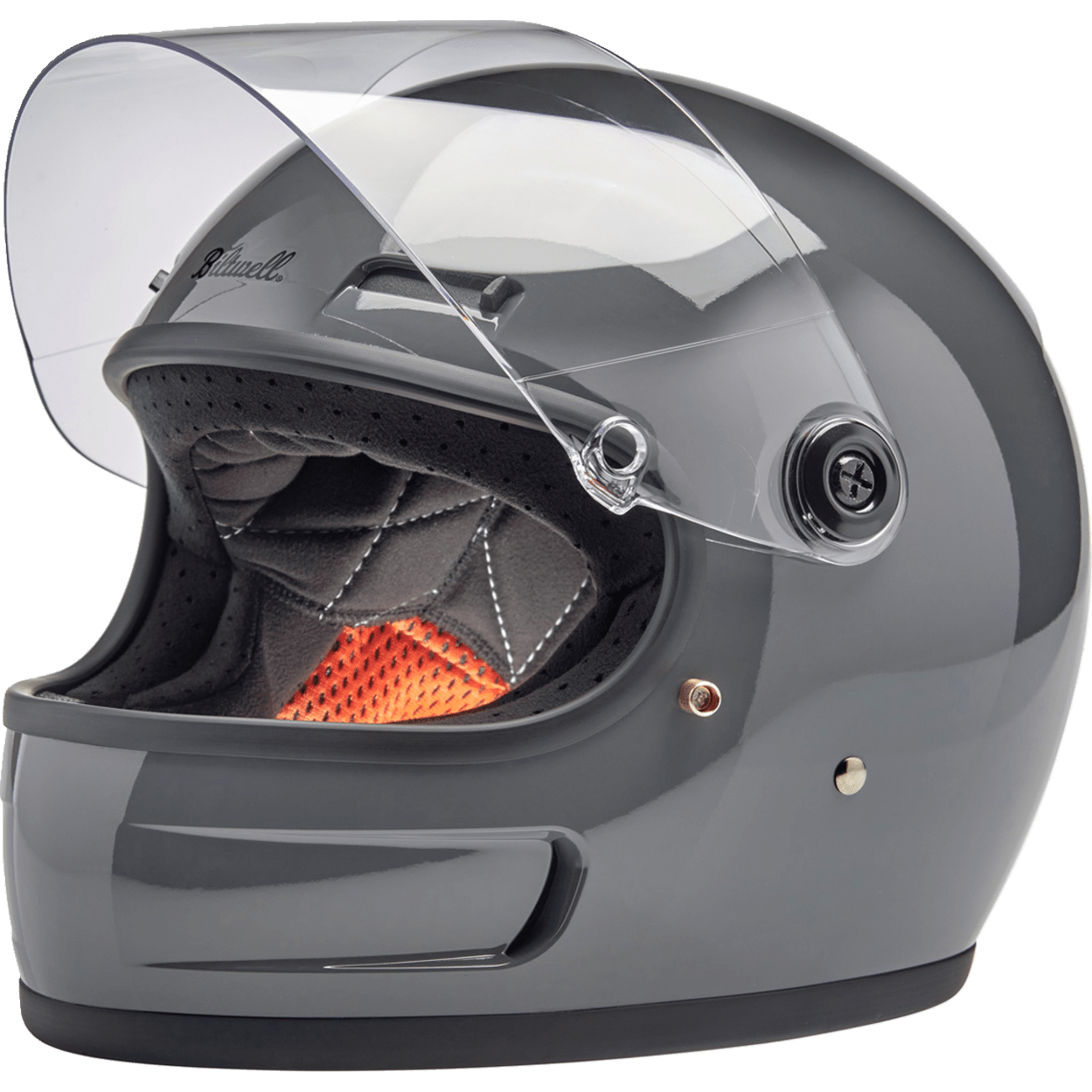 BILTWELL Gringo SV Helmet Gloss Storm Gray Small 1006109502