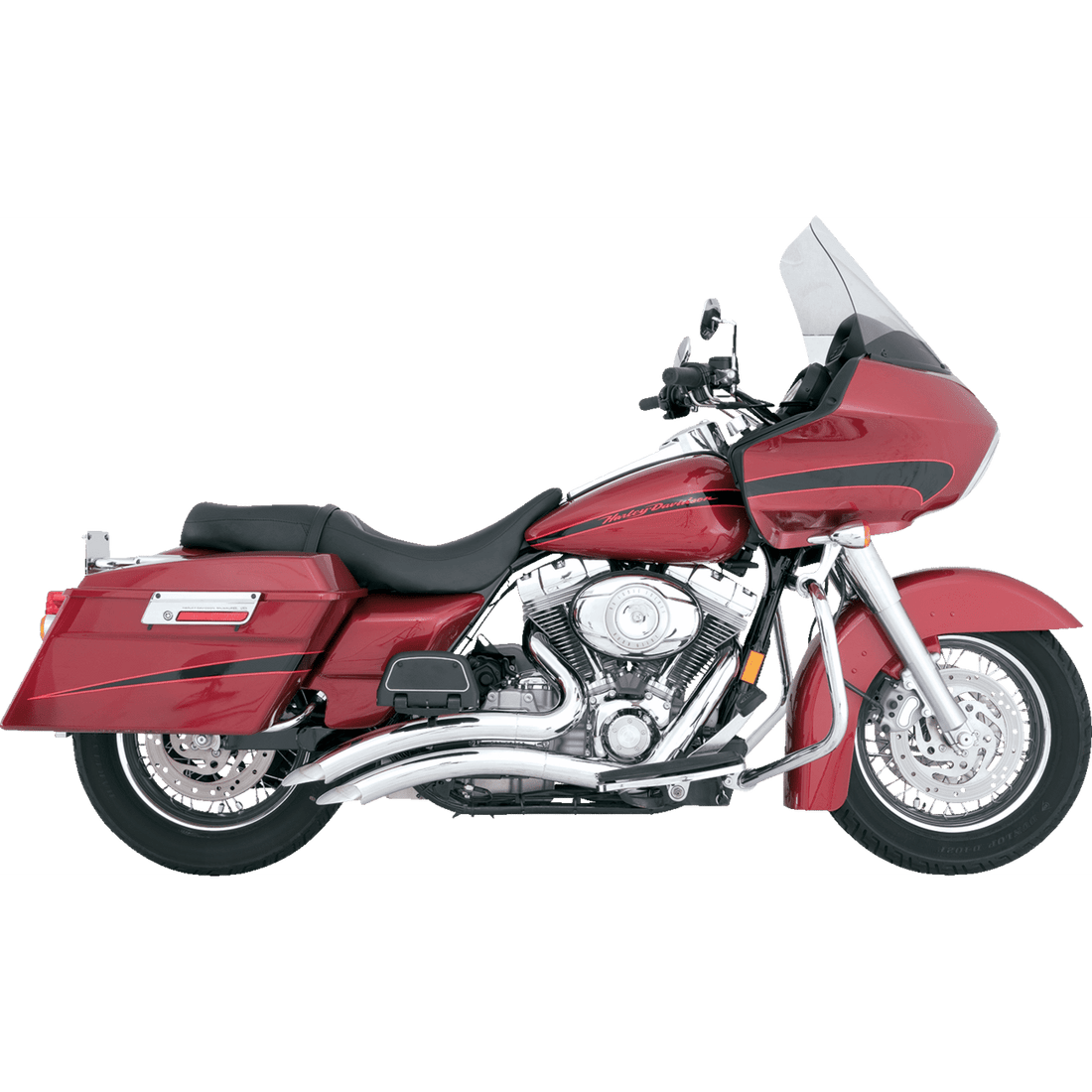 VANCE & HINES 2-into-2 Big Radius Exhaust System Chrome 26082