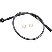 MAGNUM SHIELDING Brake Line 12mm-35° 28" Black Pearl AS478128