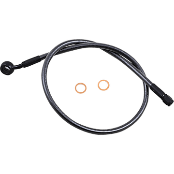 MAGNUM SHIELDING Brake Line 12mm-35° 28" Black Pearl AS478128