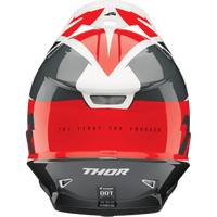 THOR Sector Helmet Fader Red/Black Small