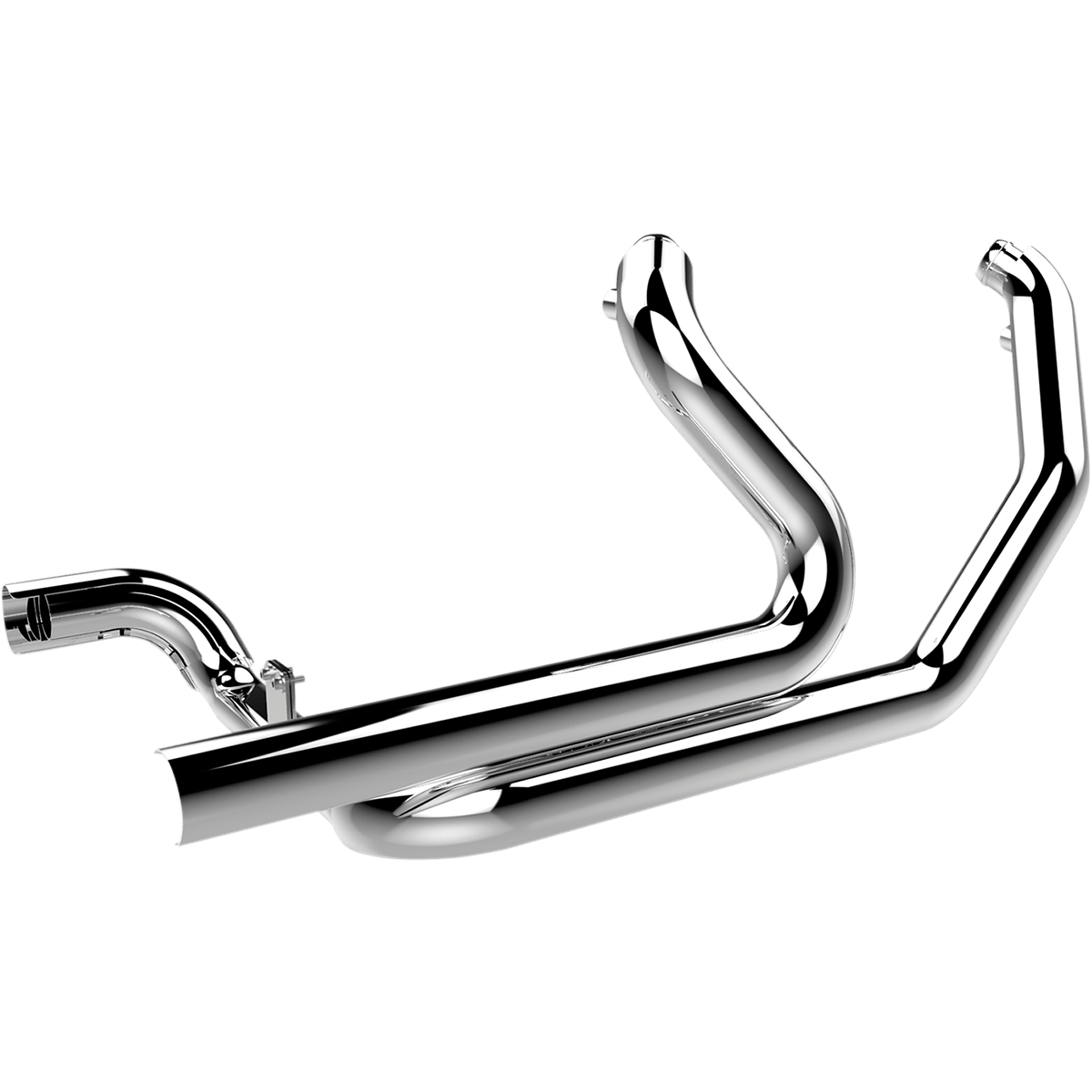 KHROME WERKS Aggressor 2-into-2 Crossover Headers Chrome 200670