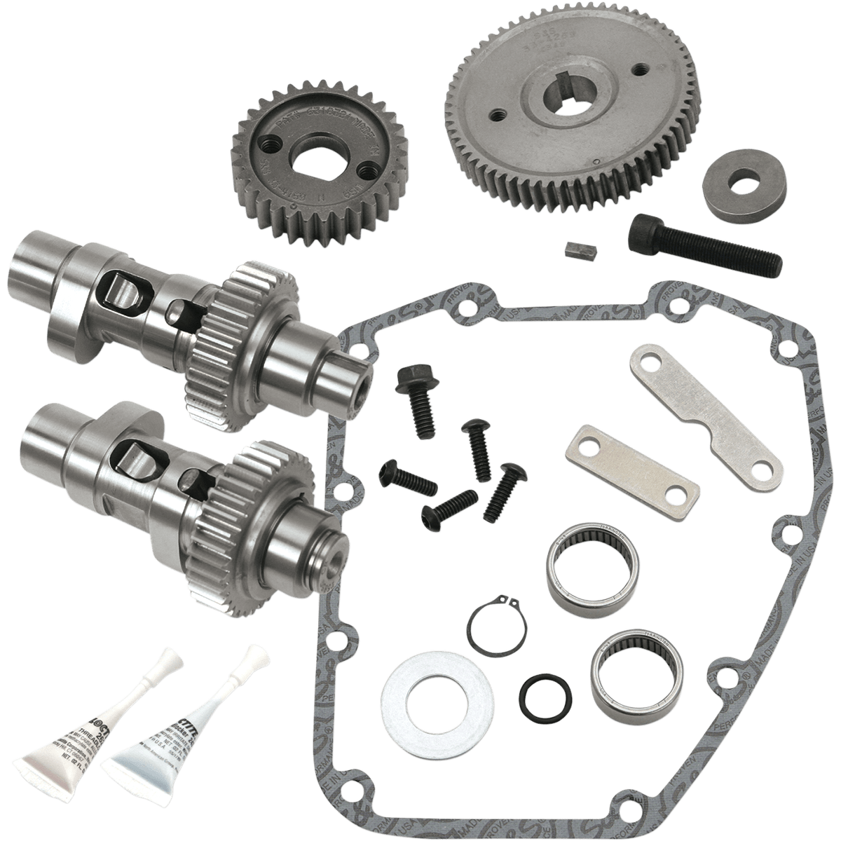 S&S CYCLE Camshaft Kit 635 H.O. Gear Drive Twin Cam 3300335