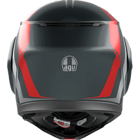 AGV Streetmodular Helmet Resia Matte Gray/Silver/Red Small 2118296002006S