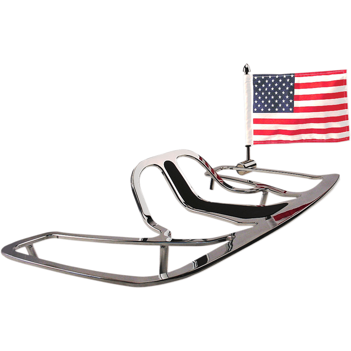 PRO PAD Luggage Rack Flag Mount 1/4" Flat With 6" X 9" Flag