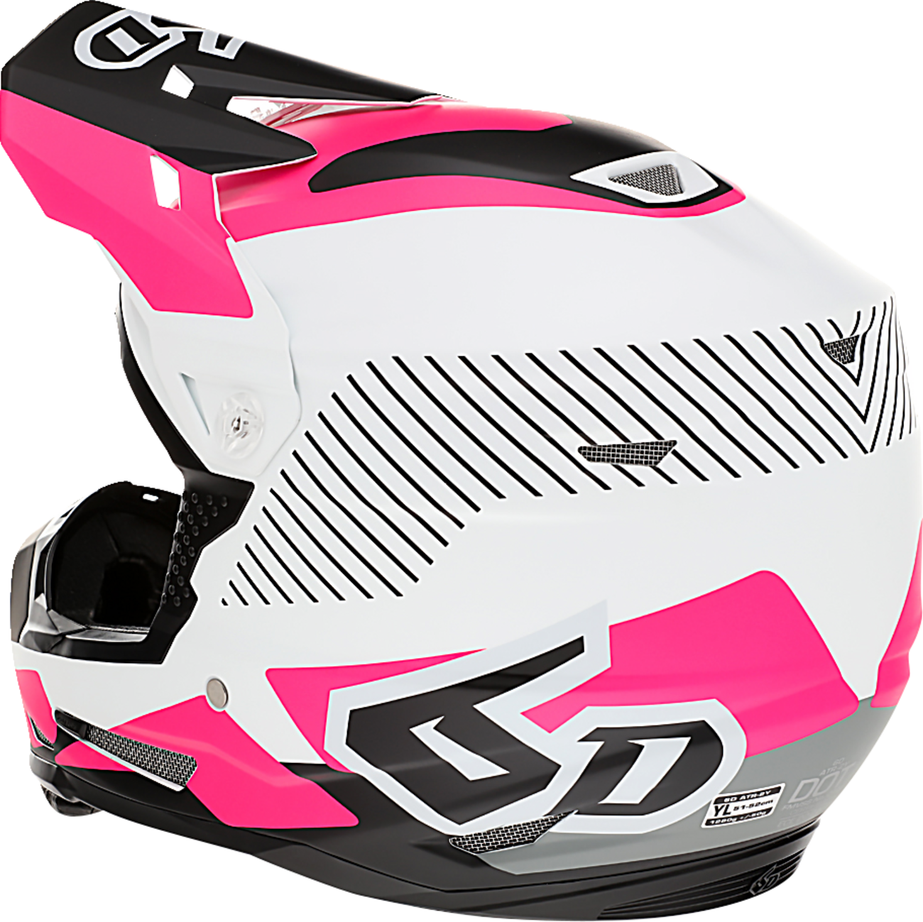 6D HELMETS ATR-2Y Helmet Fusion Pink Small 116410