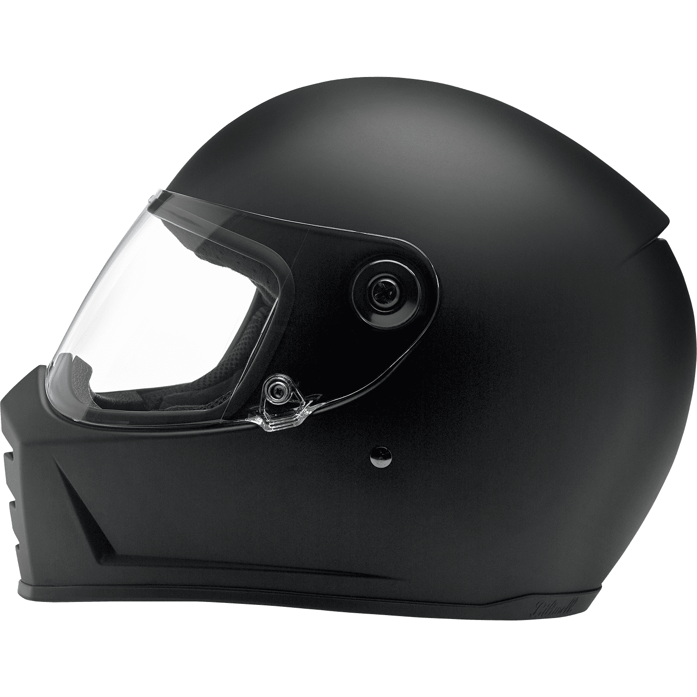 BILTWELL Lane Splitter Helmet Flat Black Medium 1004201103