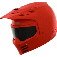 ICON Elsinore™ Helmet Monotype Red XS