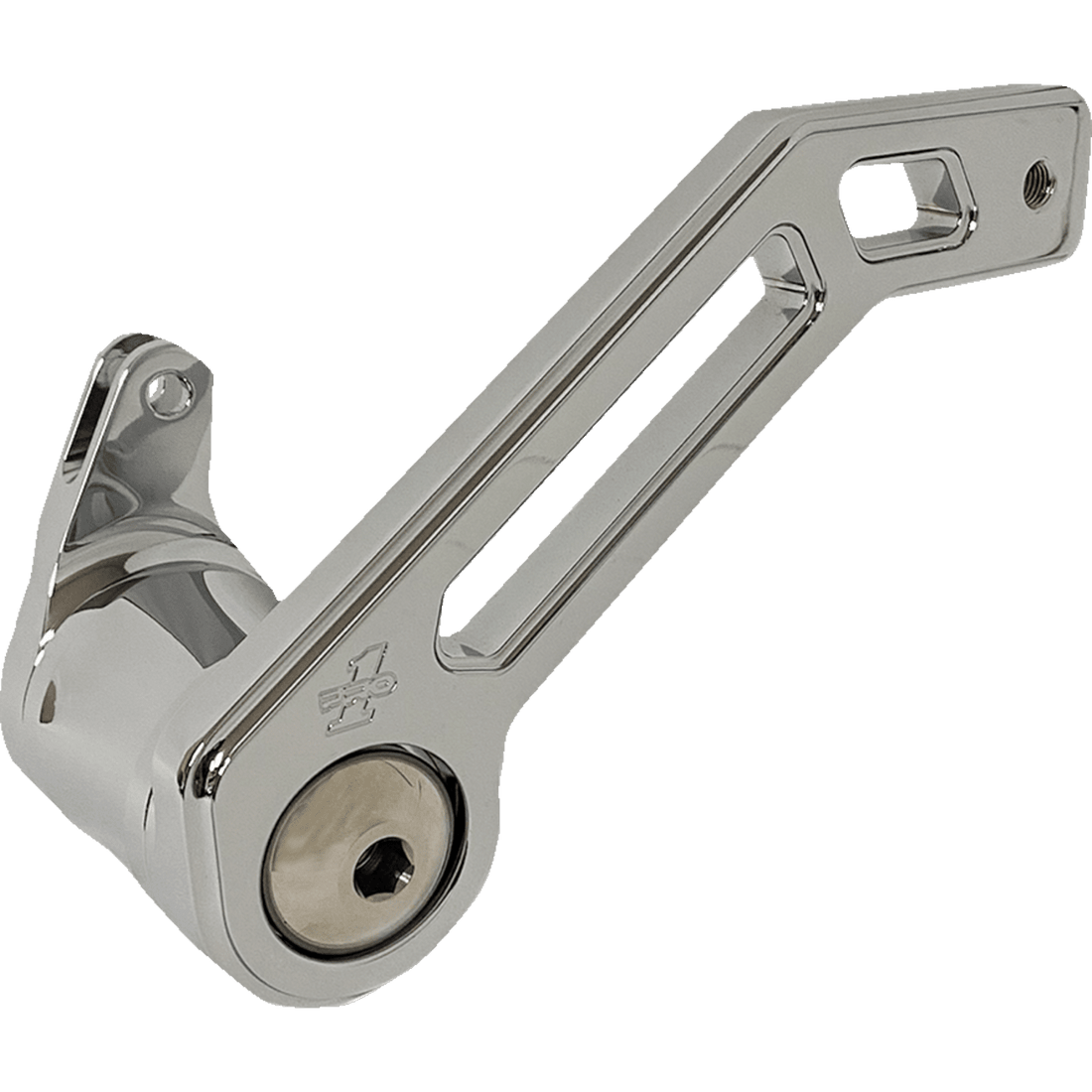 PRO-ONE PERF.MFG. Touring T-Rex Shorty Brake Arm Chrome '08-'13 FL 500772