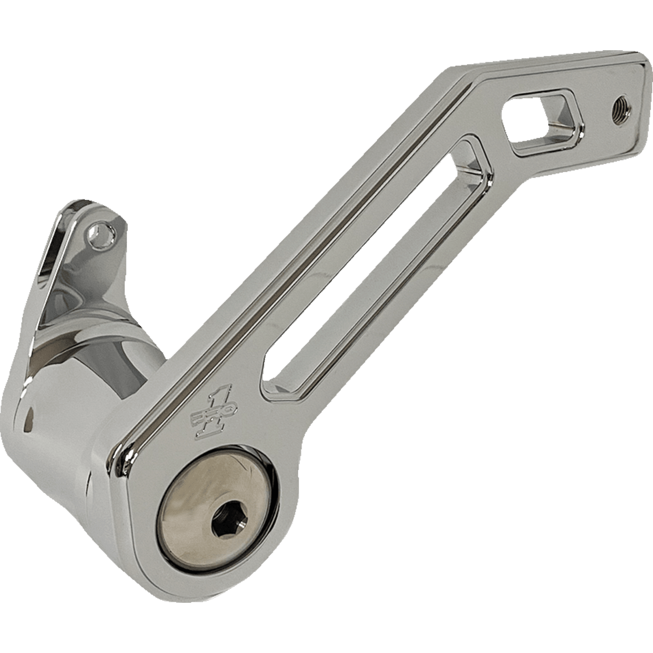 PRO-ONE PERF.MFG. Touring T-Rex Shorty Brake Arm Chrome '08-'13 FL 500772