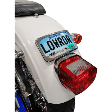 DRAG SPECIALTIES License Plate Mount Large Radius