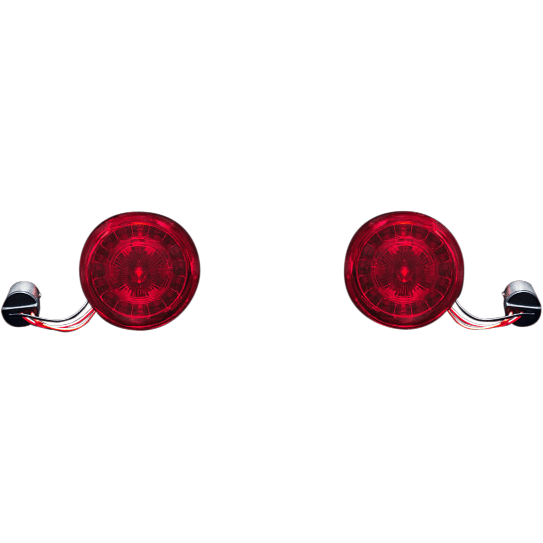 CUSTOM DYNAMICS Rear Turn Signal Insert 1157 Bases Red PBRR1157