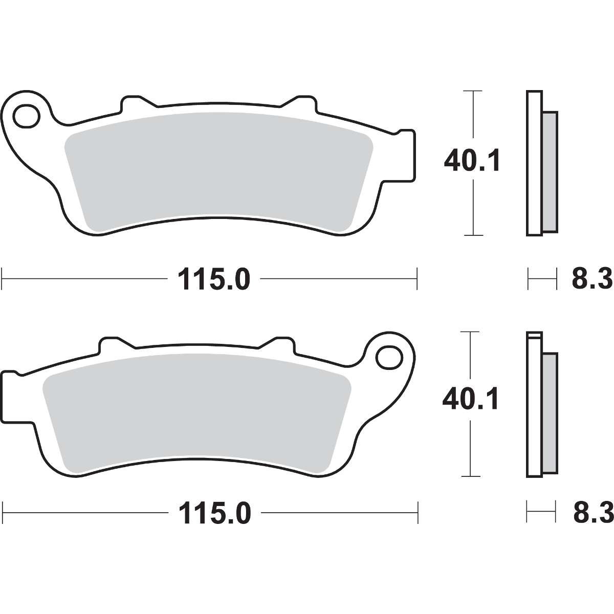 SBS HS Brake Pads 735HS