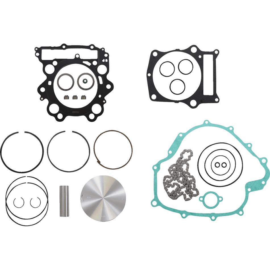 VERTEX Top End Piston Kit Grizzly YFM660F/Rhino YXR660F 99.95 mm VTKTC231041