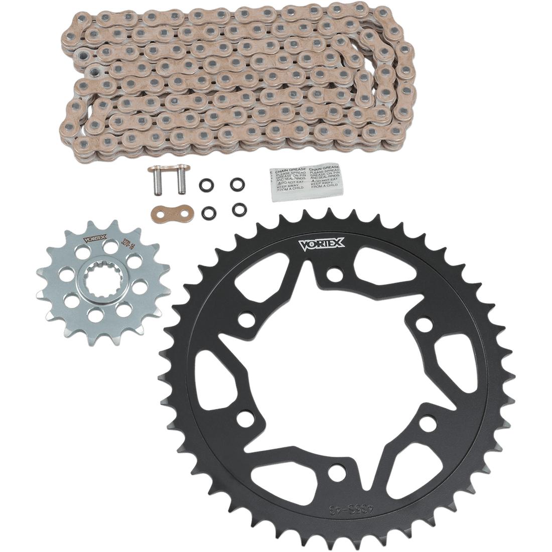 VORTEX Chain Kit Gold Suzuki GSX-R 600 CKG6402