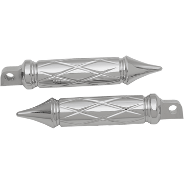 EDDIE TROTTA DESIGNS Platinum Footpeg Chrome TC780