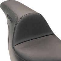 SLYFOX Slyfox Seat Black Logo Smooth Vinyl Carbon Fiber FL '18-'24 08021589