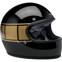 BILTWELL Gringo Helmet Gloss Black Holeshot XS