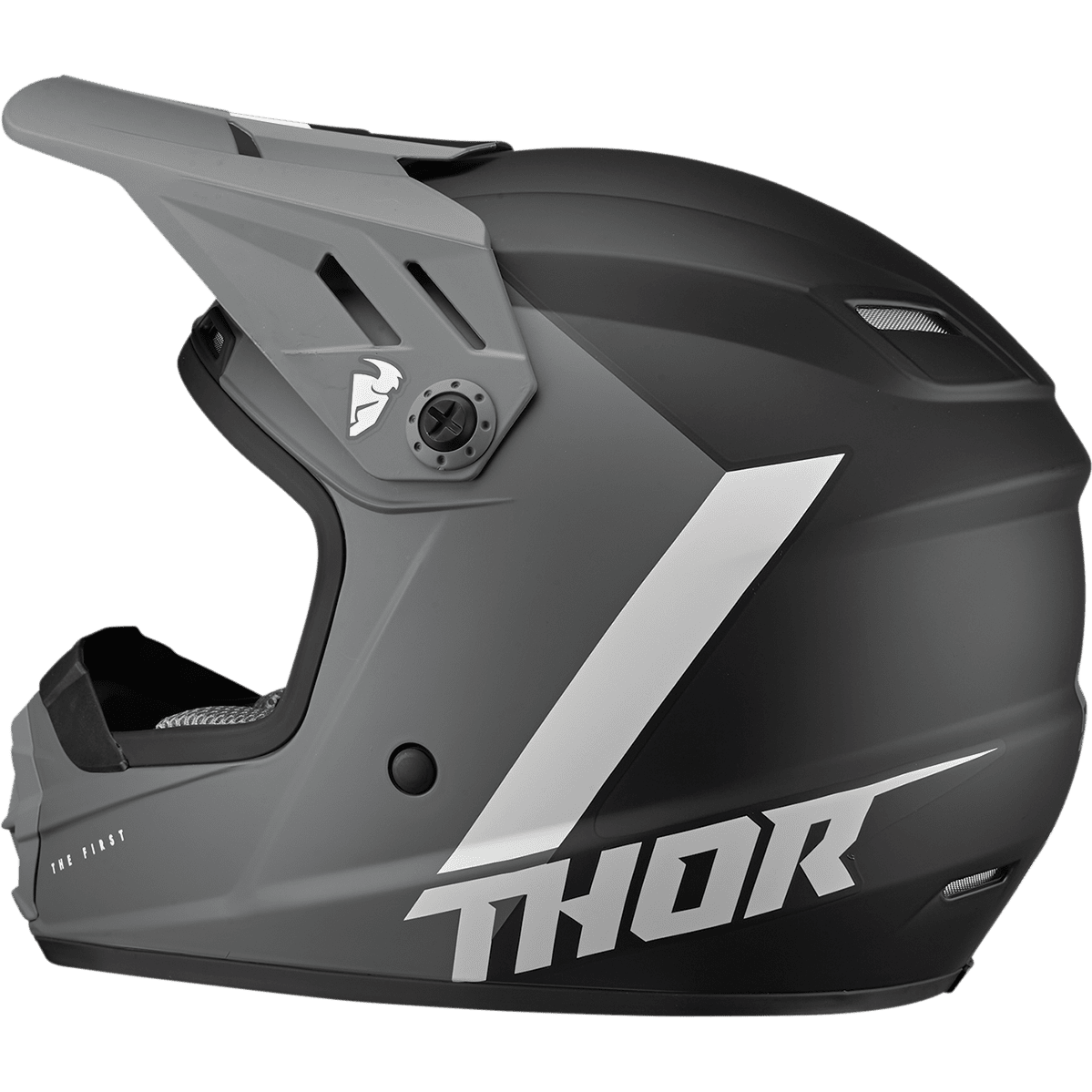 THOR Youth Sector Helmet Chev Gray/Black Small