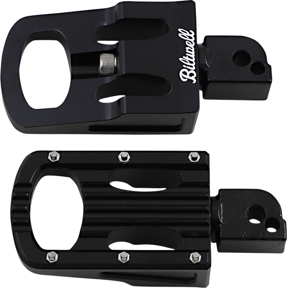 BILTWELL Punisher Footpeg Passenger Black M8 700520304