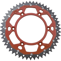 MOOSE RACING Dual Sprocket Red 51 Tooth