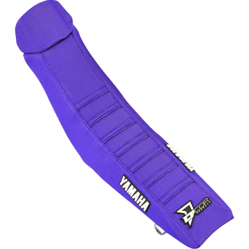 D'COR VISUALS Seat Cover Retro Purple YZ '02-'21 3050135