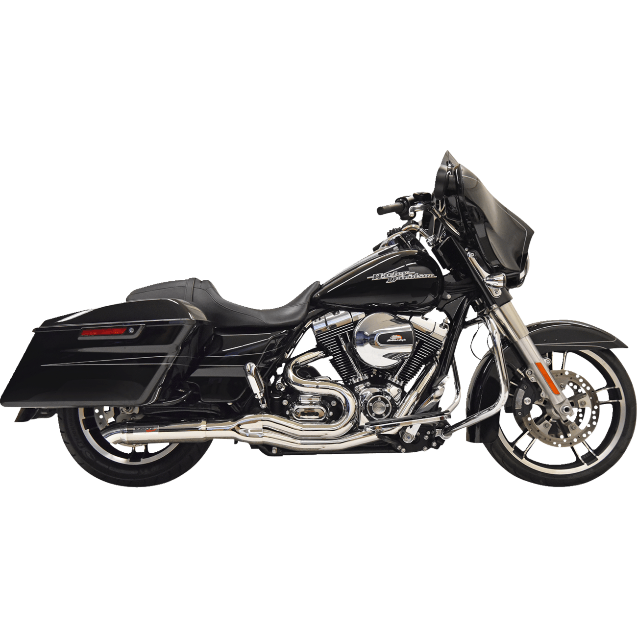 BASSANI XHAUST 2:1 Exhaust Hotrod Chrome 1F67C