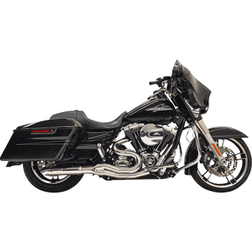 BASSANI XHAUST 2:1 Exhaust Hotrod Chrome 1F67C