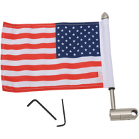 PRO PAD Luggage Rack Flag Mount 1/2" Round With 10" X 15" Flag RFMRDHB1215