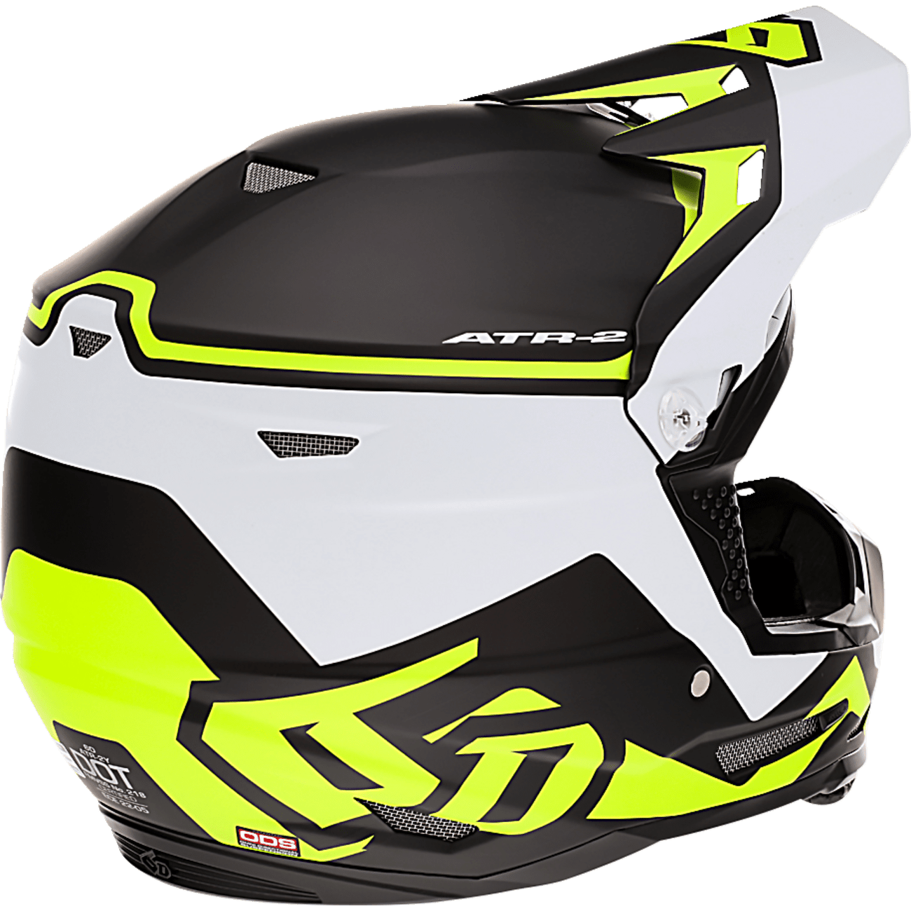 6D HELMETS ATR-2Y Helmet Drive Neon Yellow Large 116322