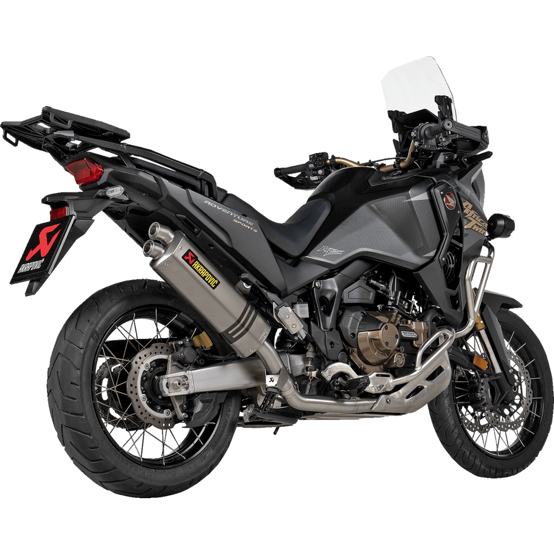 AKRAPOVIC Racing Line Exhaust System Titanium CRF1100L Adventure Sport