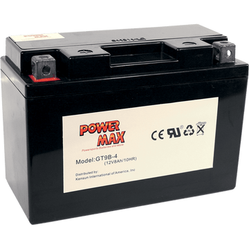 POWER MAX Battery YT9B-4 GT9B4