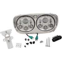 HEADWINDS 5.75" Headlight Assembly 99-13 FLTR Chrome