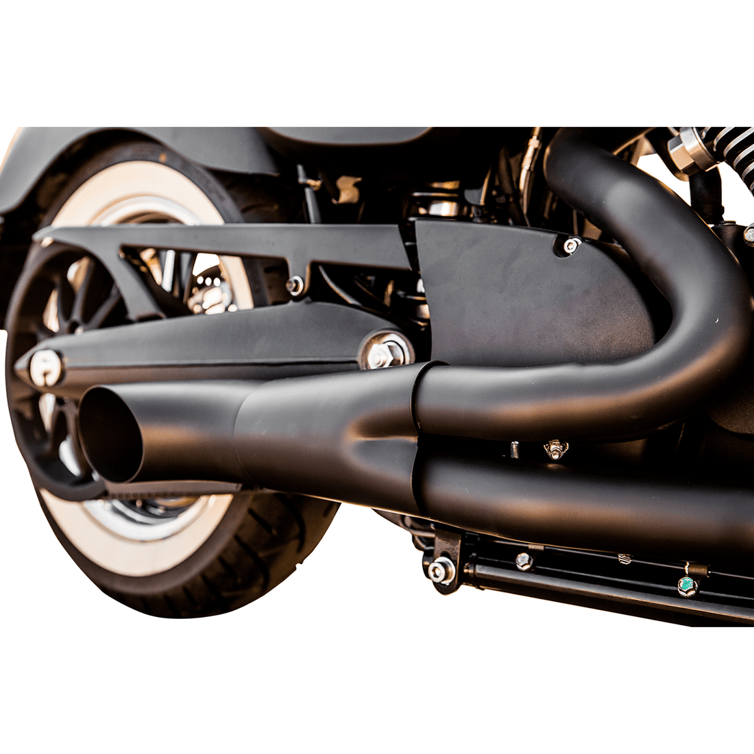 TRASK Hot Rod 2:1 Exhaust Black Victory TM3034BK