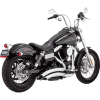 VANCE & HINES 2-into-2 Big Radius Exhaust System Chrome 26081