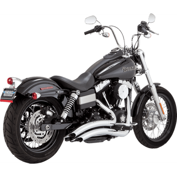 VANCE & HINES 2-into-2 Big Radius Exhaust System Chrome 26081