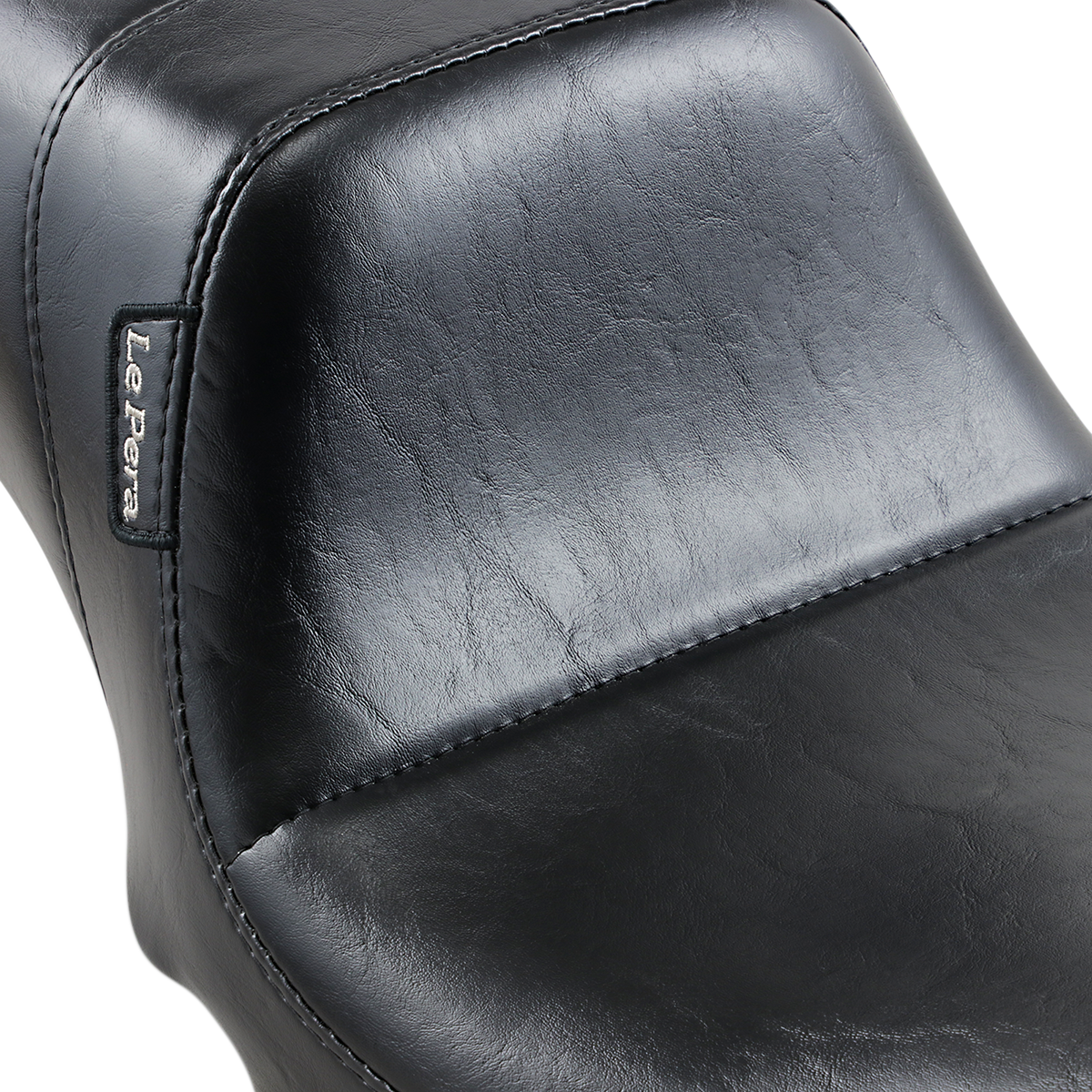 LE PERA Daytona 2-Up Seat Without Backrest Smooth Black Dyna '06-'17 LK515