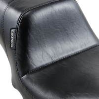 LE PERA Daytona 2-Up Seat Without Backrest Smooth Black Dyna '06-'17 LK515