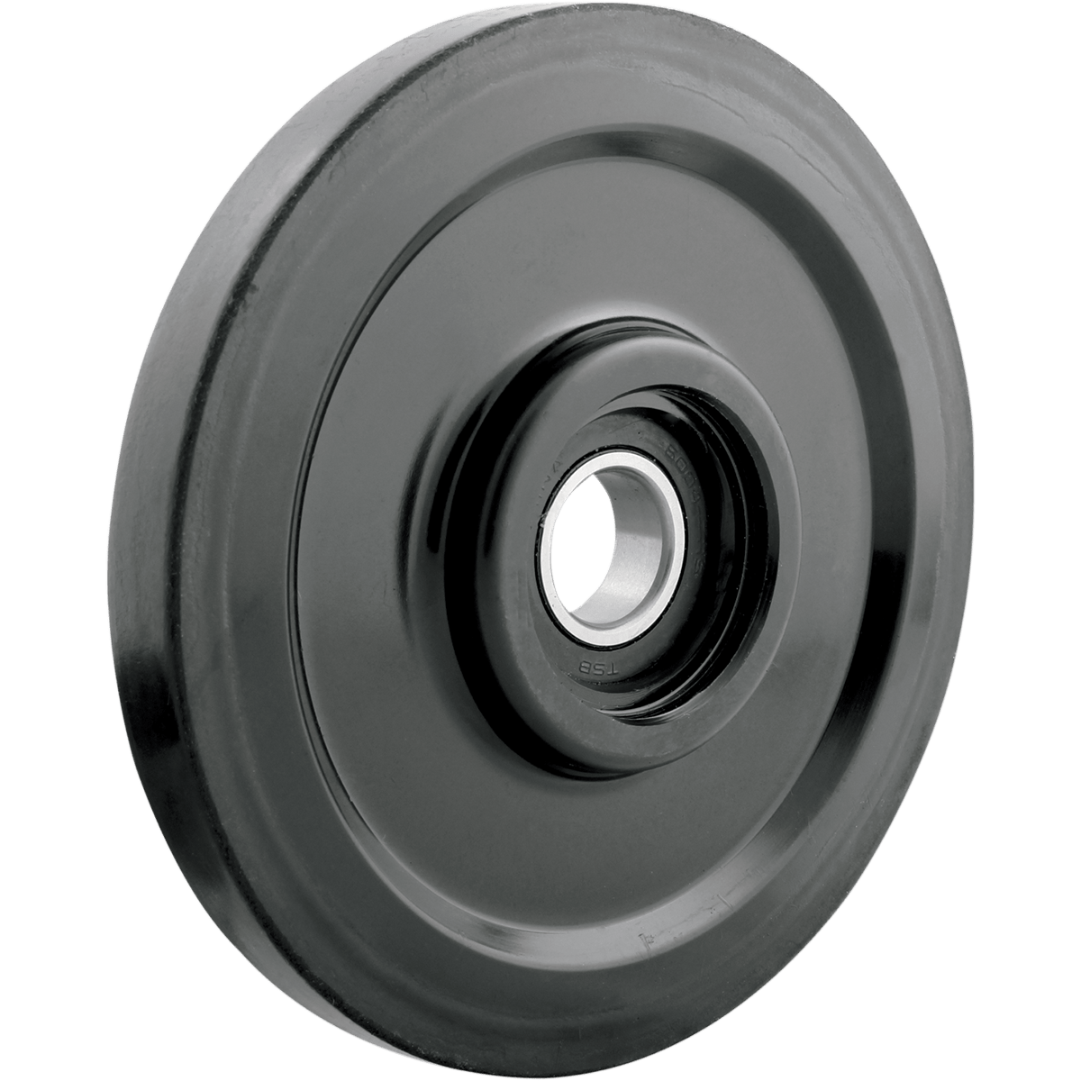 KIMPEX Idler Wheel with Snap Ring/Bearing 6004 Black Group 17 141 mm OD x 20 mm ID