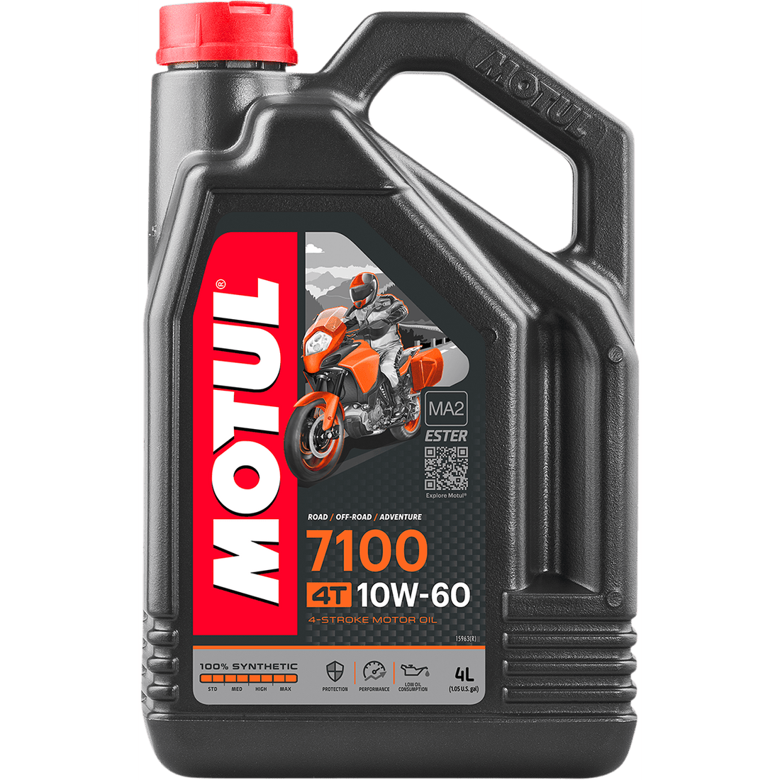 MOTUL 7100 4T Synthetic Oil 10W-60 4L 104101