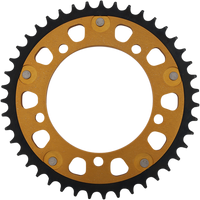 SUPERSPROX Stealth Rear Sprocket 43 Tooth Gold Suzuki/Triumph RST179243GLD