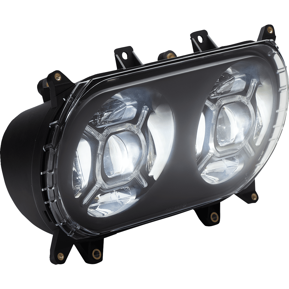 CUSTOM DYNAMICS LED Headlight Black Road Glide CDRGHB